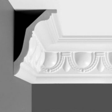 Cornisa decorativa Dunin COG-131, 2 buc, 10x13.6x200 cm - Dimensiune 10x200 cm