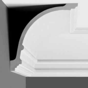Cornisa decorativa Dunin CTA-141, 2 buc, 14.3x14.8x200 cm - Dimensiune 14.3x200 cm