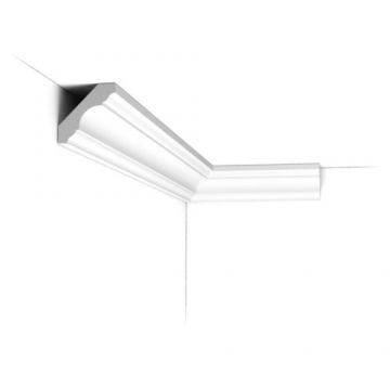 Cornisa decorativa Orac C215, 4.7x4.7x200 cm - Dimensiune 4.7x200 cm