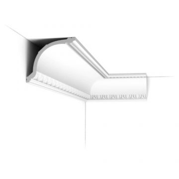 Cornisa decorativa Orac C216, 13.3x11.6x200 cm - Dimensiune 13.3x200 cm