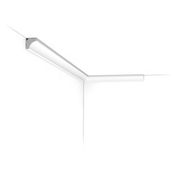 Cornisa decorativa Orac C250, 1.6x1.6x200 cm - Dimensiune 1.6x200 cm