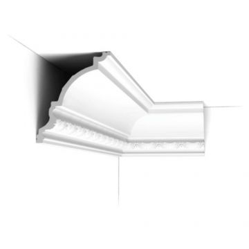 Cornisa decorativa Orac C301, 14.4x17x200 cm - Dimensiune 14.4x200 cm