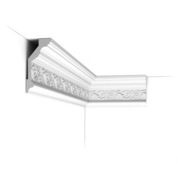 Cornisa decorativa Orac C303, 6.5x14.4x200 cm - Dimensiune 6.5x200 cm