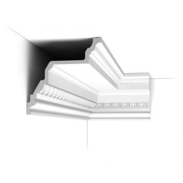 Cornisa decorativa Orac C307, 19.5x19.5x200 cm - Dimensiune 19.5x200 cm