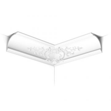 Cornisa decorativa Orac C338B BA'ROCK, 18.2x18.2x200 cm