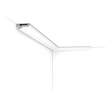 Cornisa decorativa Orac C360, 6x2.1x200 cm - Dimensiune 6x200 cm