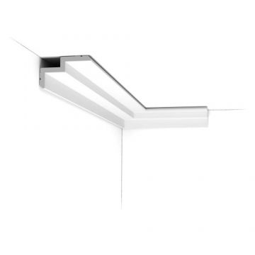 Cornisa decorativa Orac C390, 10x6x200 cm - Dimensiune 5x200 cm