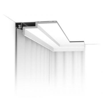 Cornisa decorativa Orac C391, 16x6x200 cm - Dimensiune 16x200 cm