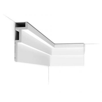 Cornisa decorativa Orac C396, 6.1x18.5x200 cm - Dimensiune 6.1x200 cm