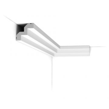 Cornisa decorativa Orac C602, 5x5.3x200 cm - Dimensiune 5x200 cm