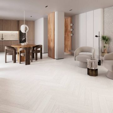 Parchet SPC Barlinek Oak Olivia Herringbone Aura