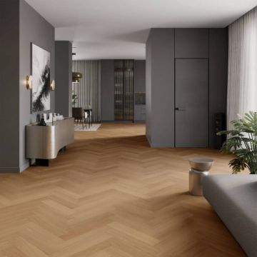 Pardoseala Hibrida Barlinek SmartWood Oak Essenza Herringbone