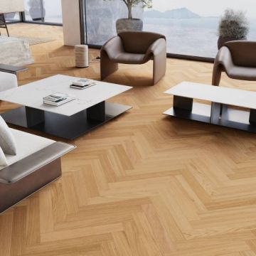 Pardoseala Hibrida Barlinek SmartWood Oak Futuris 91 Herringbone