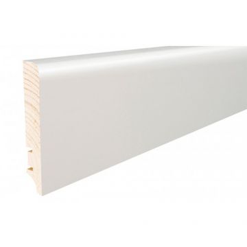 Plinta lemn Barlinek P61 Alb, 10 buc, 2x5.8x220 cm - Dimensiune 2x220 cm
