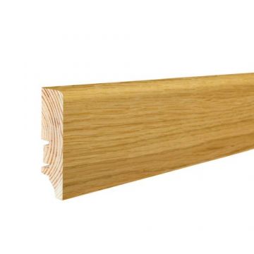 Plinta lemn Barlinek P6S Stejar 10 buc, 1.2x6x220 cm - Dimensiune 1.2x6x220 cm