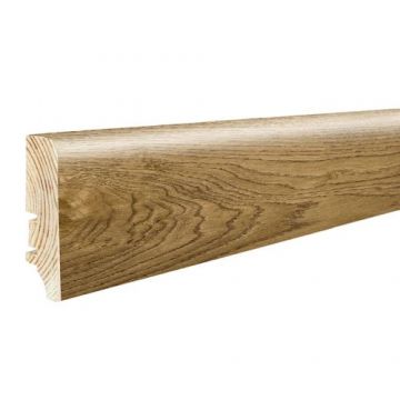 Plinta lemn Barlinek P6S Stejar Golden Brown 10 buc, 1.2x6x220 cm - Dimensiune 1.2x6x220 cm
