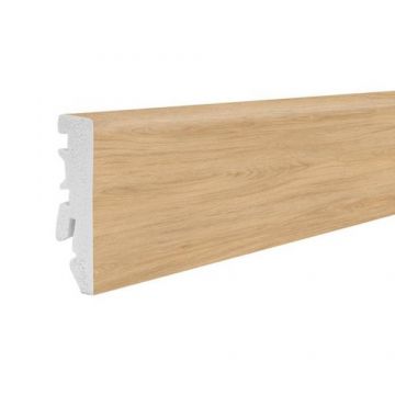 Plinta PVC Barlinek S60 Stejar Cream, 12 buc, 1.34x5.7x220 cm - Dimensiune 1.34x220 cm