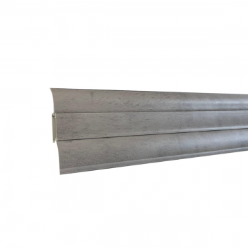 Plinta PVC parchet laminat Korner LP60  2500 x 62 x 23 mm  gri inchis