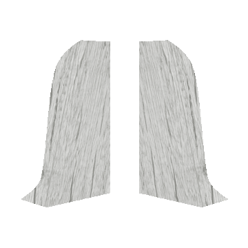 Terminatie stanga plinta Korner Siena 80  Stejar Callisto